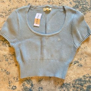 Blue pacsun sweater top brand new with tags